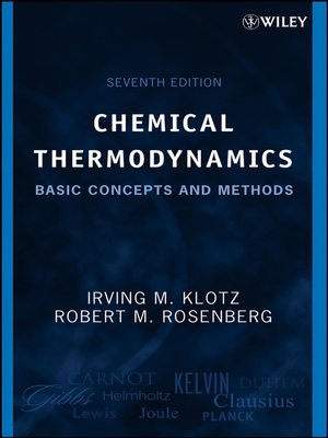 cover image of Chemical Thermodynamics